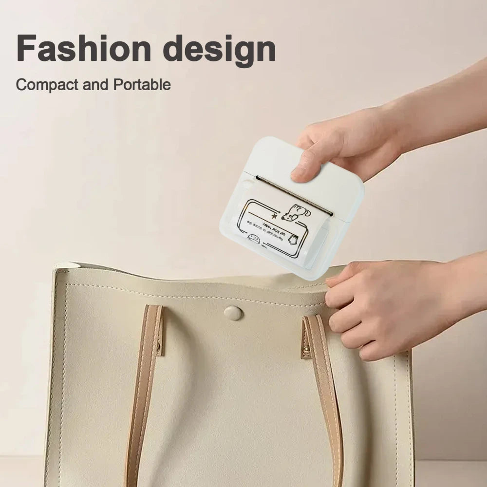 Portable Bluetooth Label Printer