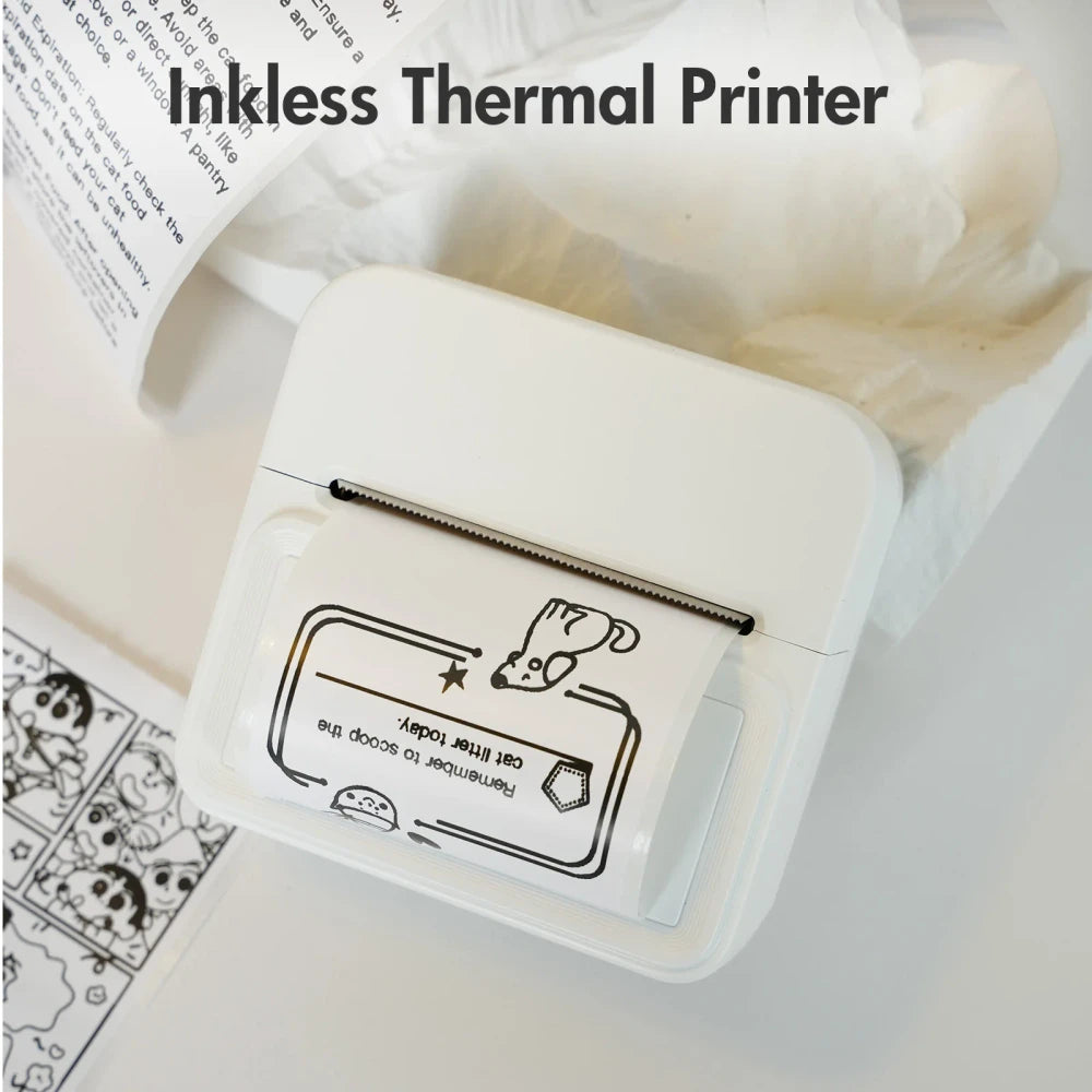 Portable Bluetooth Label Printer