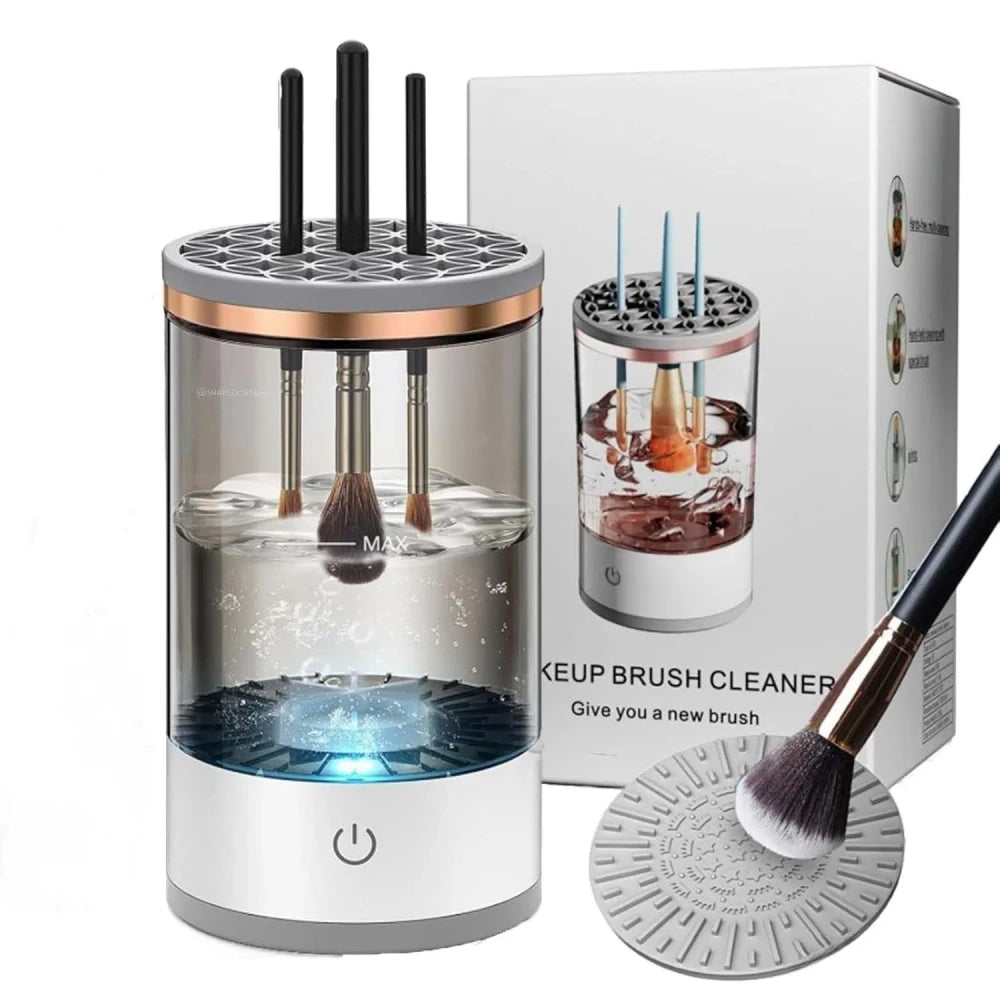 Automatic Makeup Brush Cleaner